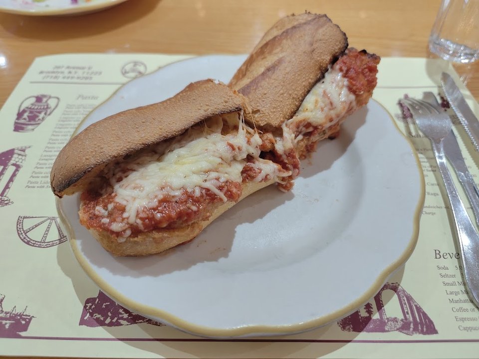 Sausage Tomato Sauce Hero